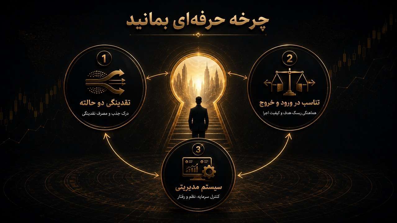 حرفه‌ای بمانید
